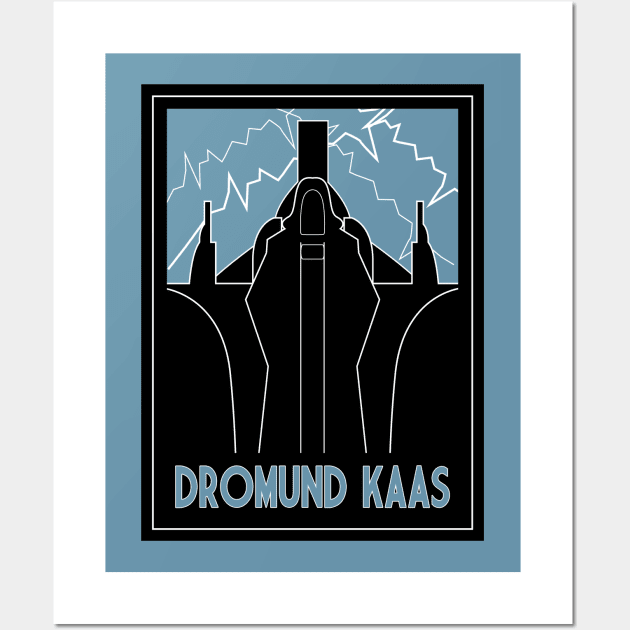 Dromund Kaas Art Deco Wall Art by Karthonic